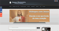 Desktop Screenshot of espacomissionario.com.br